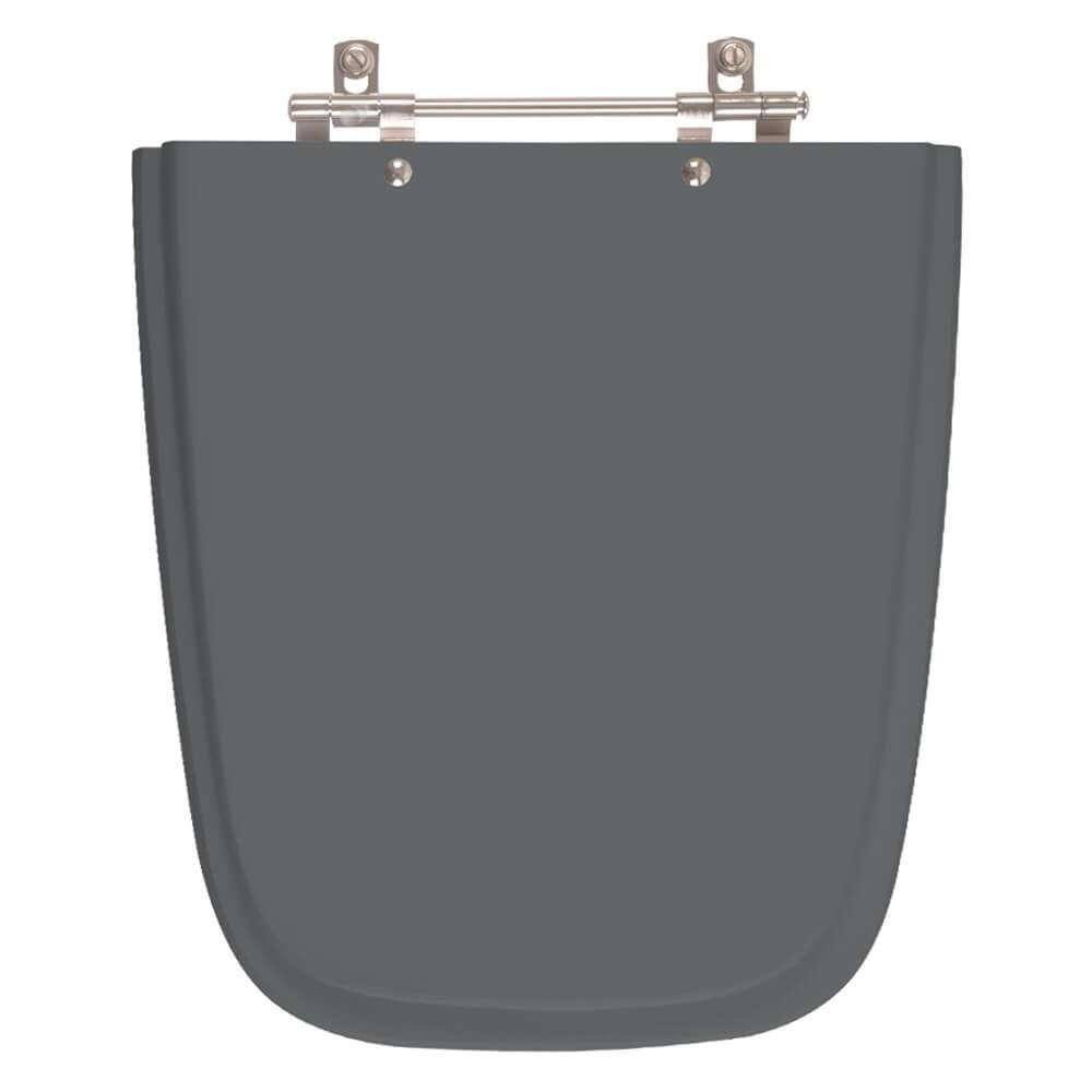 Assento Sanitário Aero Cinza Quartzo (Cinza Escuro) para vaso Ideal Standard