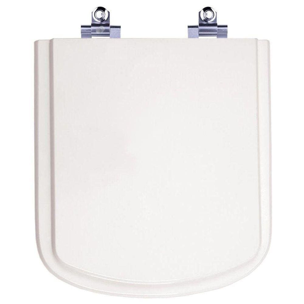 Assento Sanitário Laqueado Soft Close Lirio Branco para vaso Fiori