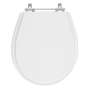 Assento Sanitário Acrílico Aries Branco para vaso Eternit