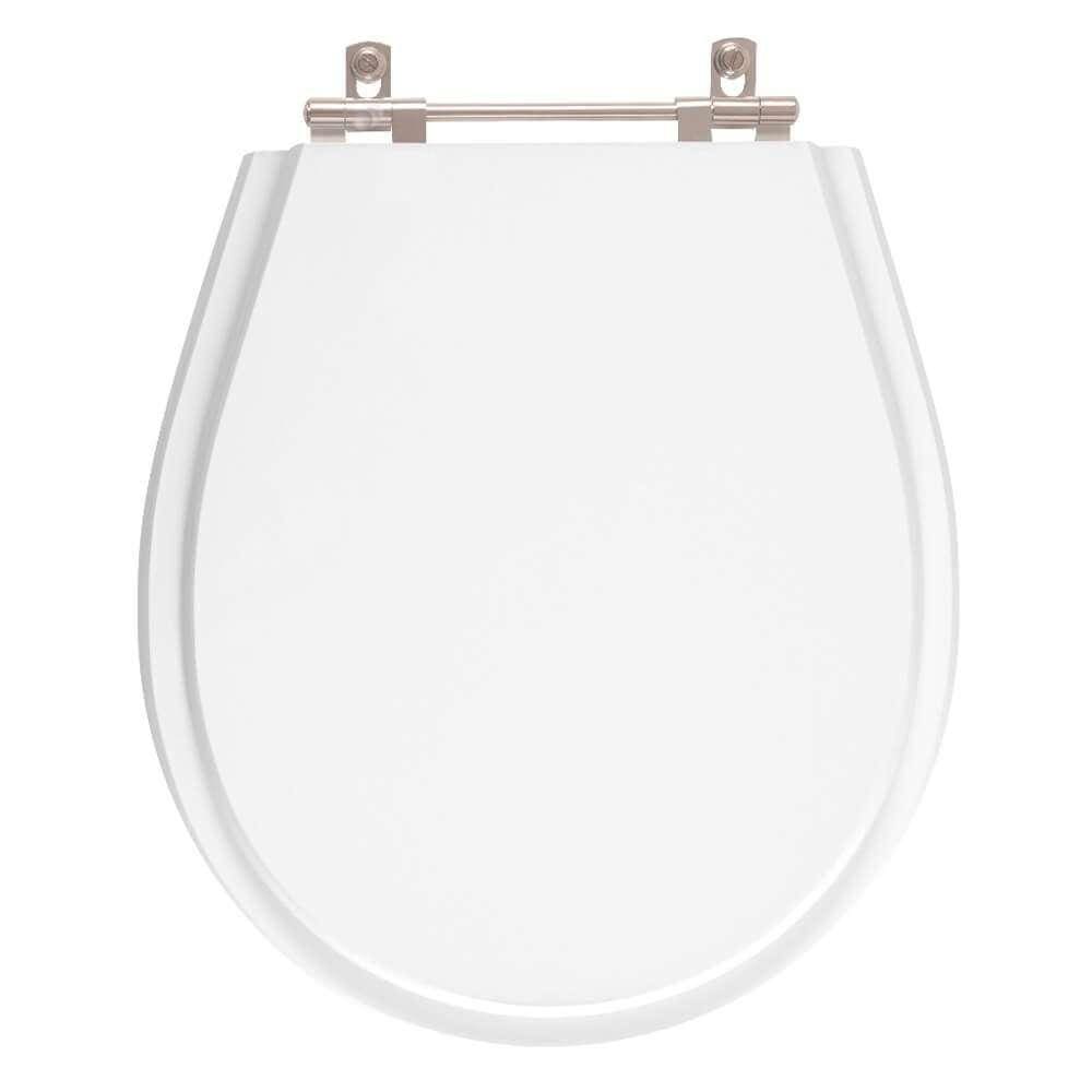 Assento Sanitario Aries Branco para bacia Eternit 6lpf