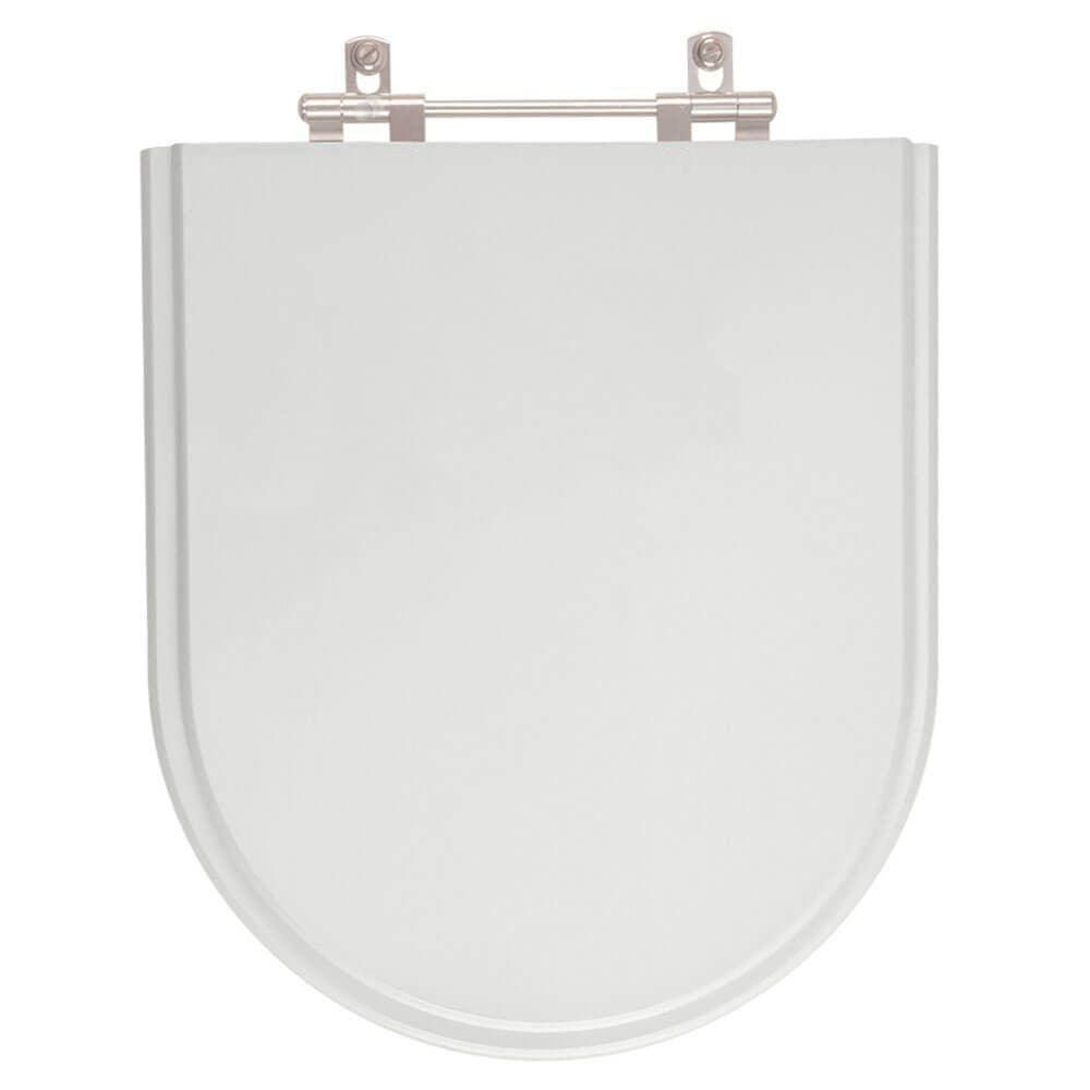 Assento Sanitario Jasmim Cinza Claro para bacia Fiori 6lpf