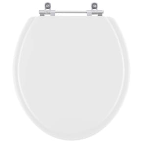 Assento Sanitário Poliester Atlantis Branco para vaso Belize