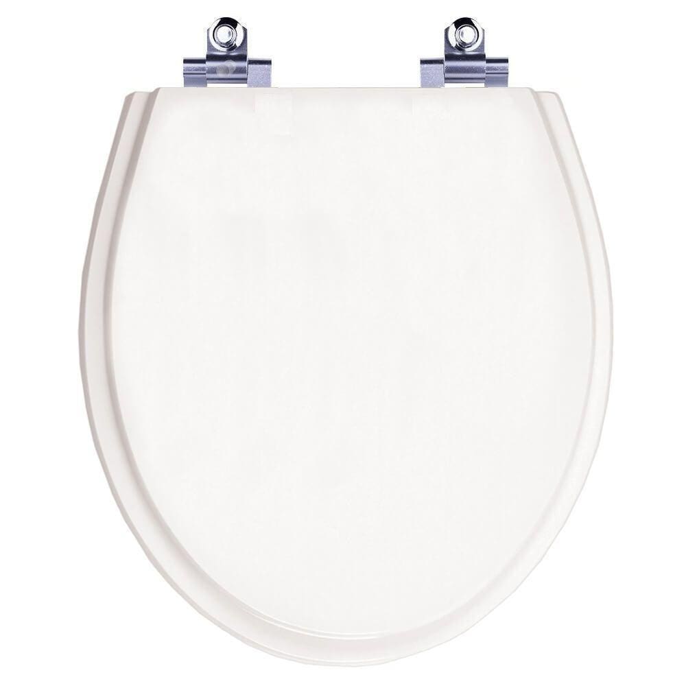 Assento Sanitário Laqueado Soft Close Ritz Branco para vaso Deca