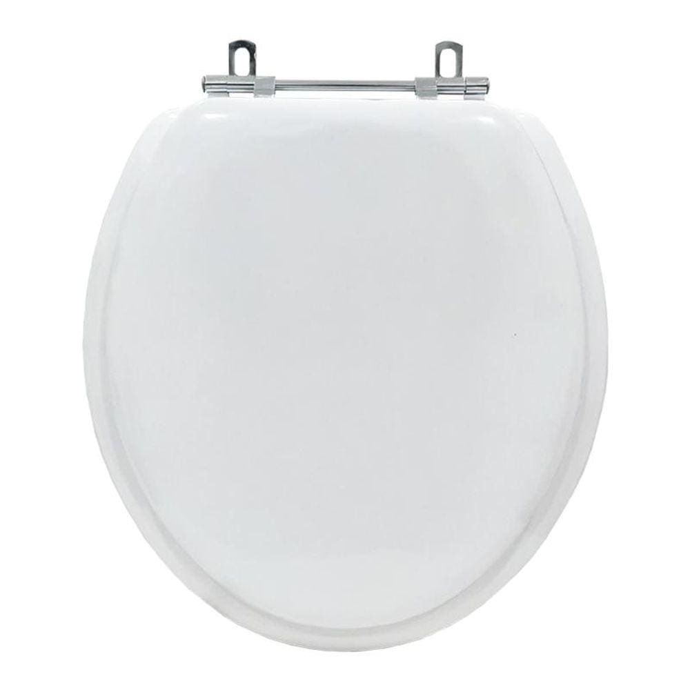 Assento Sanitario Almofadado Contemporary Branco Para Louça Hervy