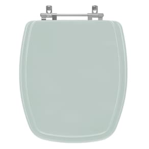 Assento Sanitário Poliester Laguna Verde Agua (Verde Claro) para vaso Hervy