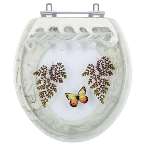 Assento Sanitario Poliester Decorado Borboleta Porto para vaso Luzarte Estrela