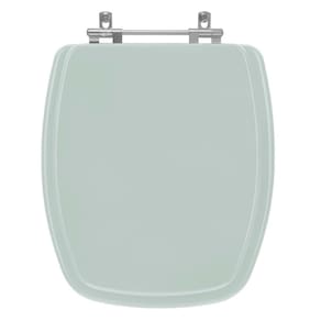Assento Sanitário Poliester Laguna Verde Agua (Verde Claro) para vaso Hervy