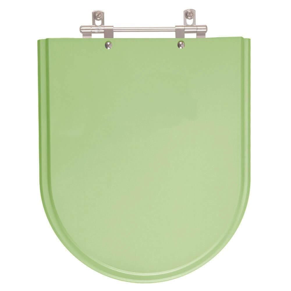 Assento Sanitário Jasmim Verde Claro para vaso Fiori