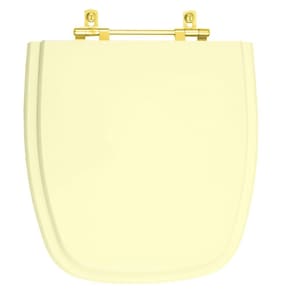 Assento Sanitário Fit Pergamon para vaso Celite Com Ferragem Dourada