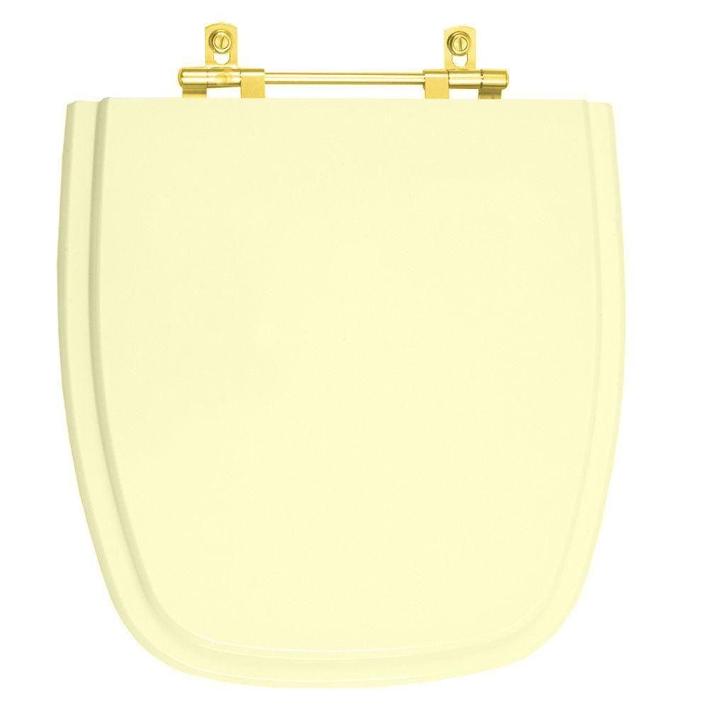 Tampa de Vaso Fit Pergamon para bacia Celite Com Ferragem Dourada
