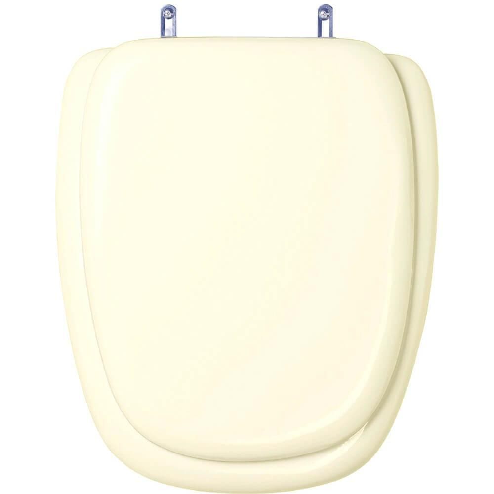 Assento Sanitário Almofadado Stylus Bege Claro para vaso Celite