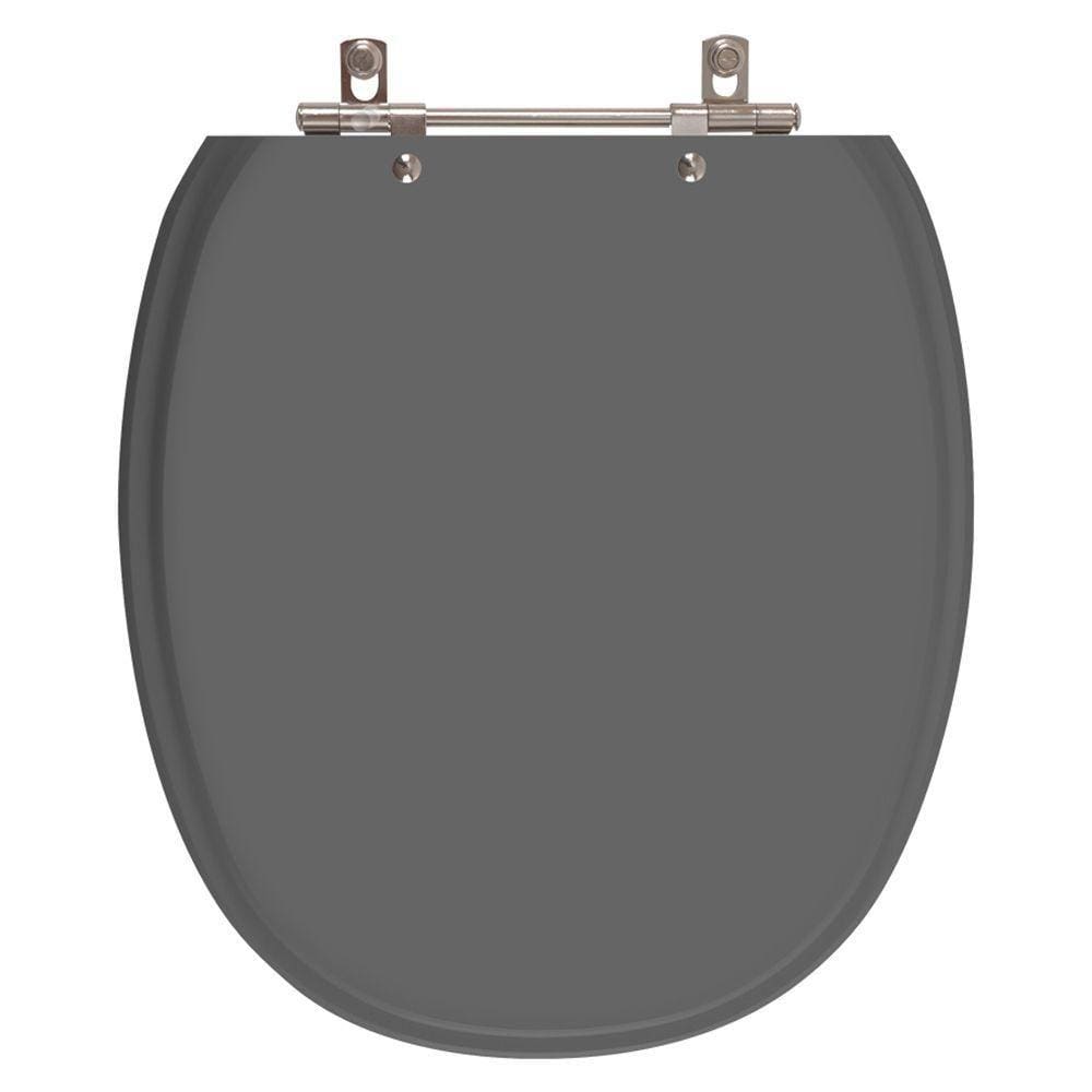 Assento Sanitário Ascot Cinza Quartzo (Cinza Escuro) para vaso Ideal Standard