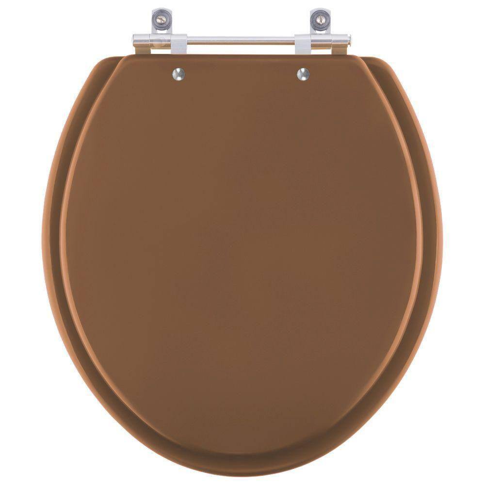 Assento Sanitário Flamingo Ocre Marrom para vaso Incepa