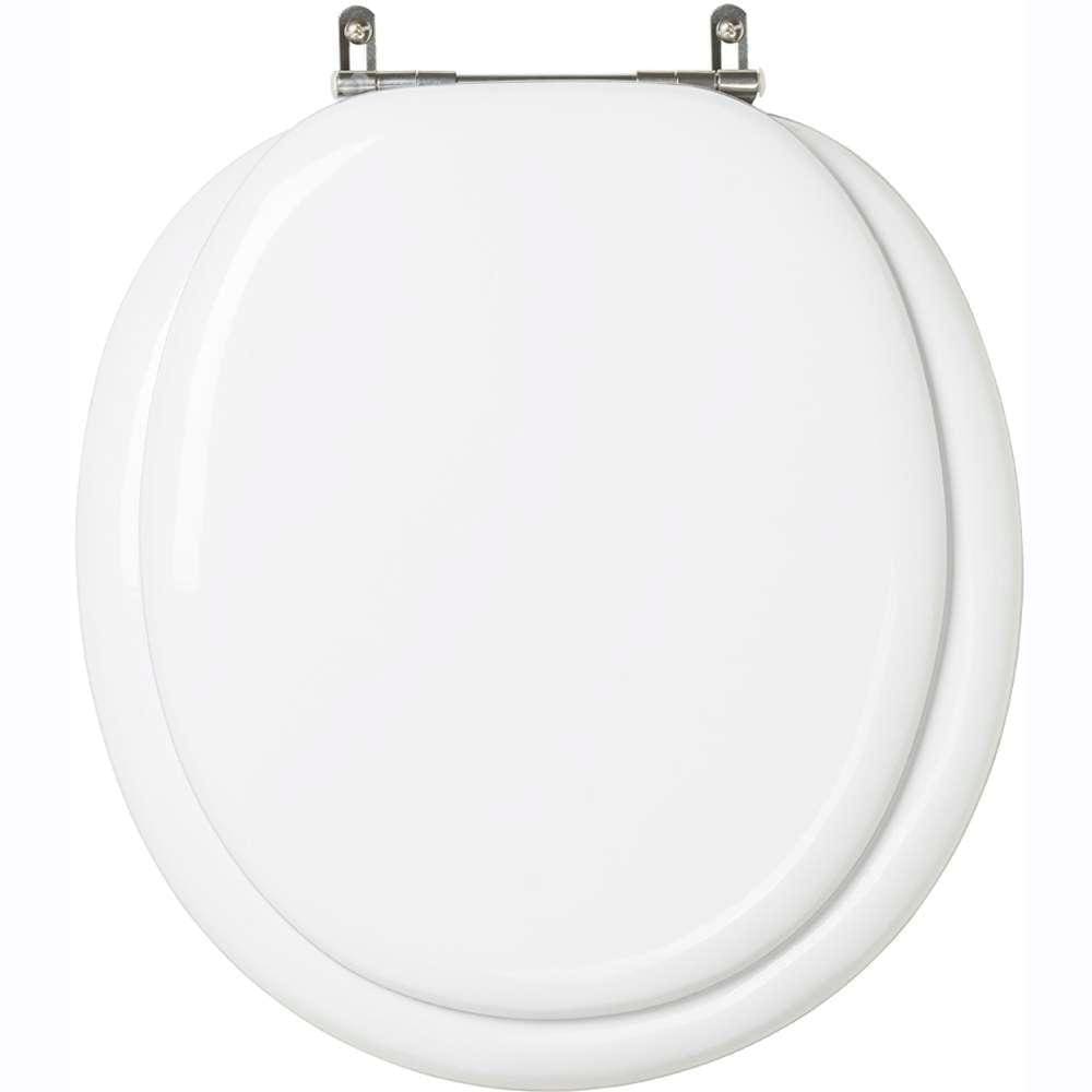 Assento Sanitario Almofadado Buzios Branco Para Vaso Hervy