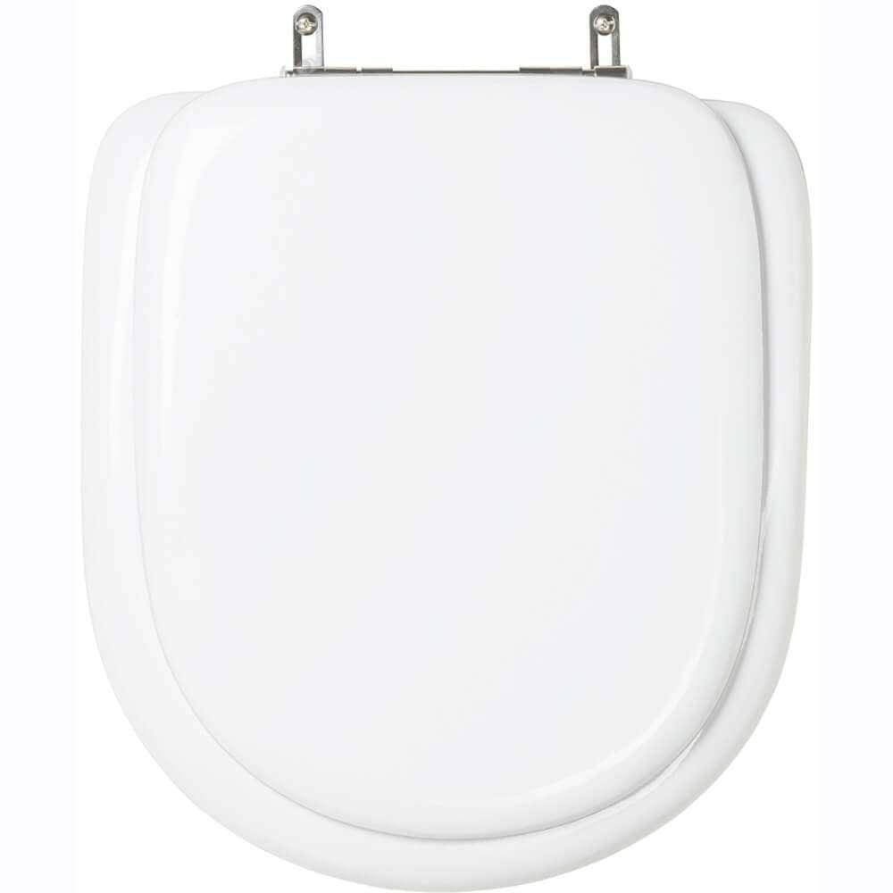 Tampa De Vaso Sanitario Almofadada Dona Beja Branco Para Bacia Santa Clara