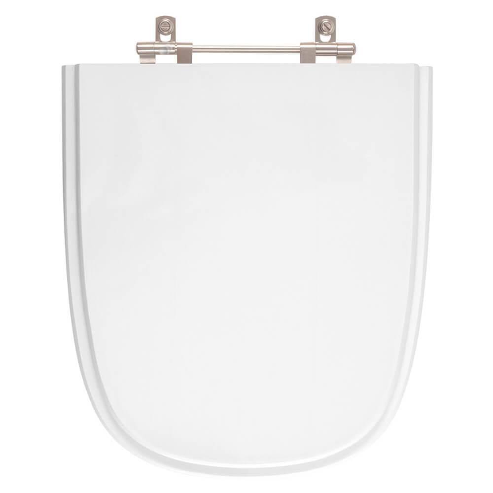 Assento Sanitário Tampa de Vaso Madeira MDF Laqueado Ibiza para bacia Incepa 6lpf