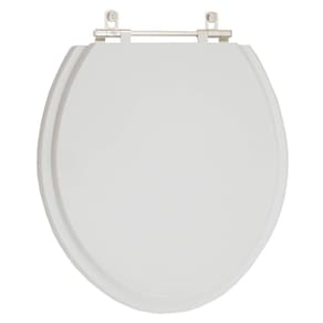 Tampa de Vaso Poliester Convencional Oval Universal 1.6gpf 6lpf Cinza Claro para bacia Deca