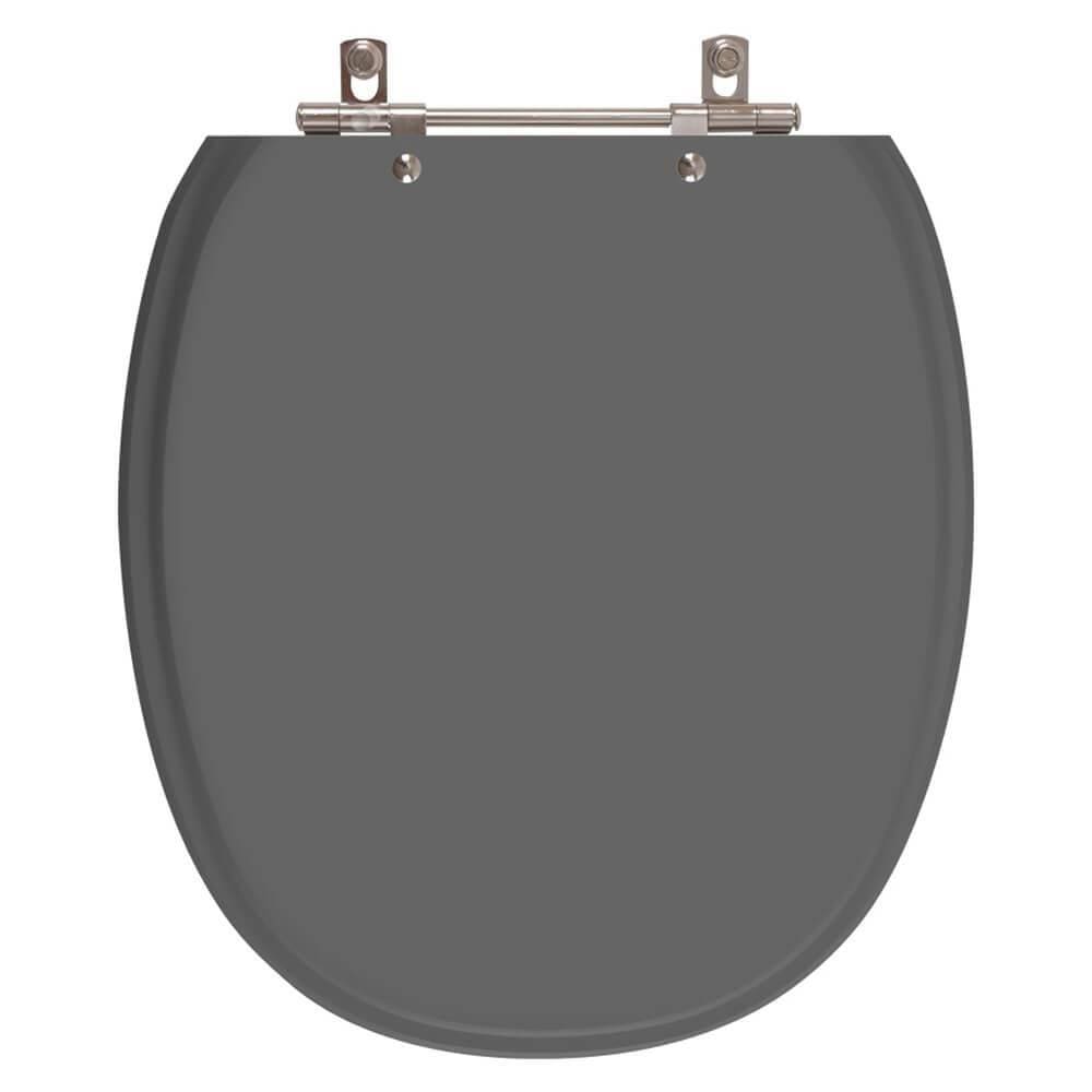 Assento Sanitário Ascot Cinza Quartzo (Cinza Escuro) para vaso Ideal Standard