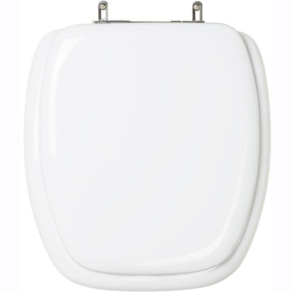 Assento Sanitario Almofadado Alamo Branco para Vaso Santa Clara