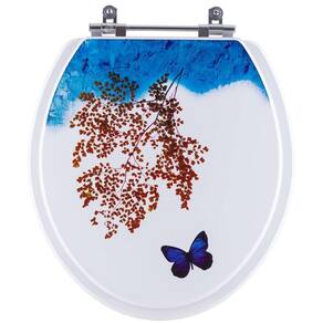 Assento Sanitario Decorado Borboleta Izy para Vaso Deca