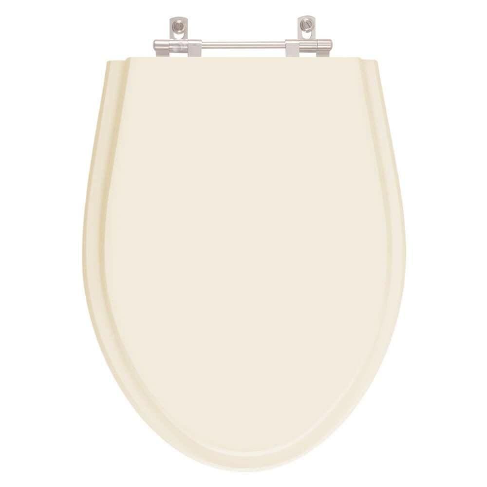 Assento Sanitário Poliester Alpinia Marfim (Bege Claro) para vaso Fiori