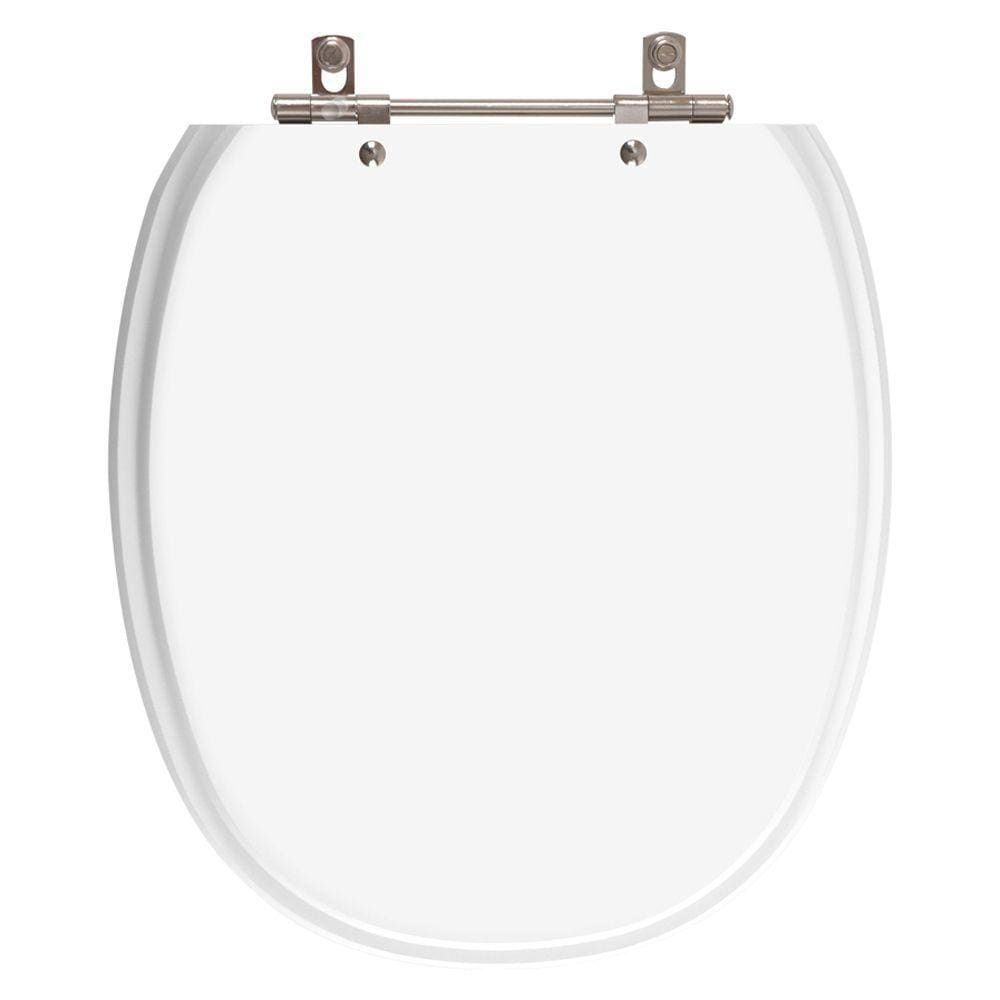 Assento Sanitario Poliester Ascot Neve para vaso Ideal Standard