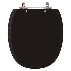 Assento Sanitario Poliester Ascot Premium Ebony para vaso Ideal Standard