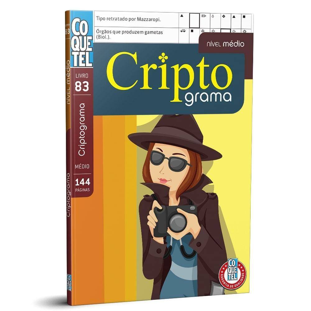 Livro Coquetel Criptograma Nível Médio Ed 84