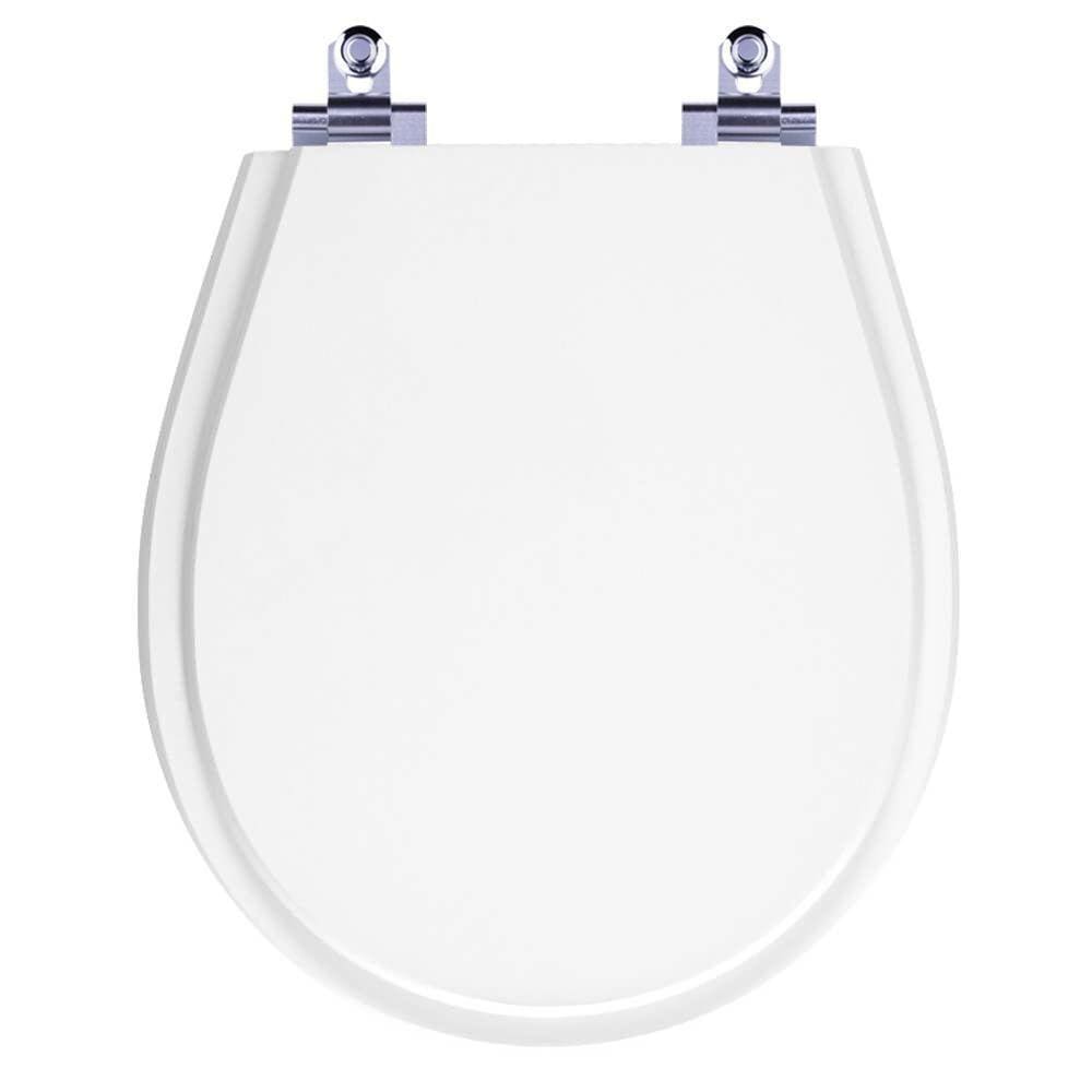Tampa de Vaso Sanitário com Amortecedor Avalon Branco para bacia Ideal Standard