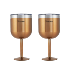 Kit 2 Taças Térmicas Shellmo a Vácuo para Gin - 530ML