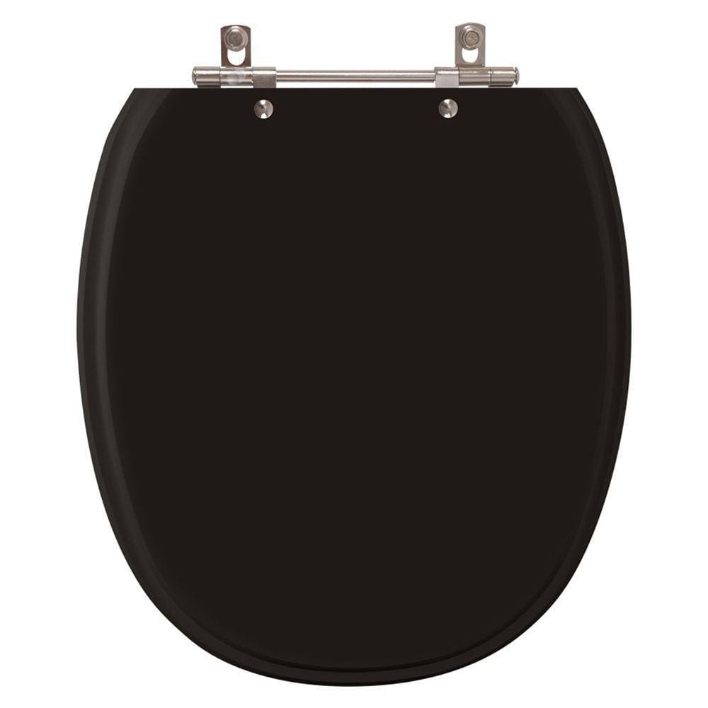 Assento Sanitário Ascot Preto para vaso Ideal Standard