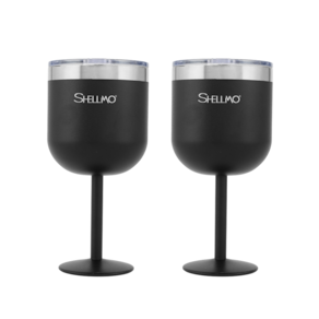 Kit 2 Taças Térmicas Shellmo a Vácuo para Gin - 530ML