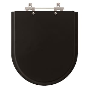 Assento Sanitario Poliester Smart Preto para vaso Celite