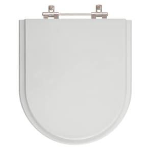 Assento Sanitario Poliester Smart Cinza Prata para vaso Celite