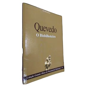 Livro Físico O Bisbilhoteiro Quevedo Col. Grandes Obras do Pensamento Universal Volume 74