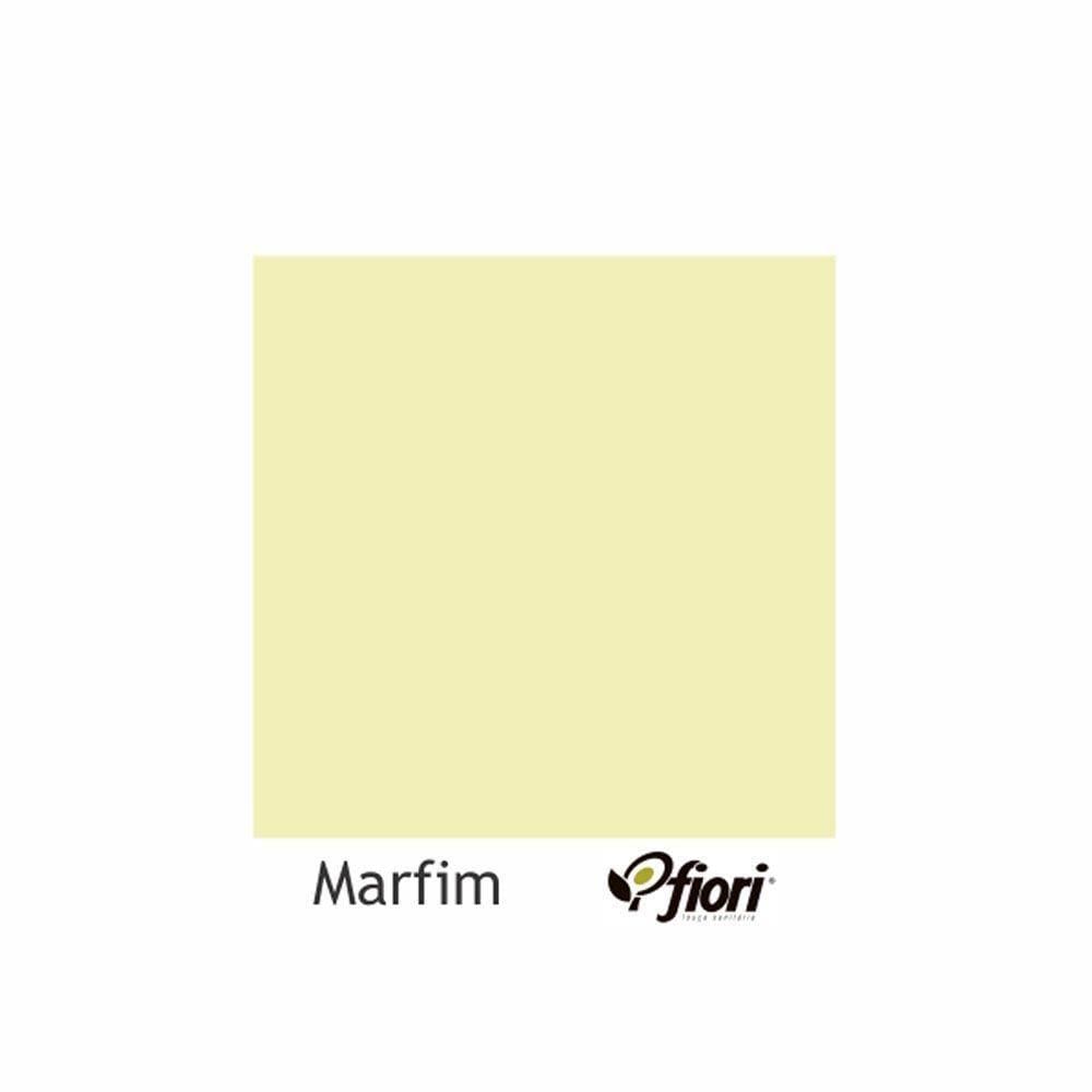 Assento Sanitario Poliester Flox Marfim (Bege) para vaso Fiori