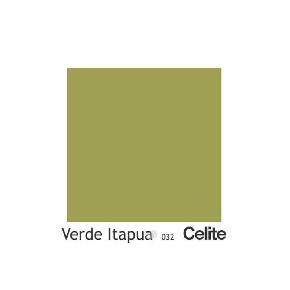 Assento Sanitario Poliester Stylus Verde Itapua para vaso Celite