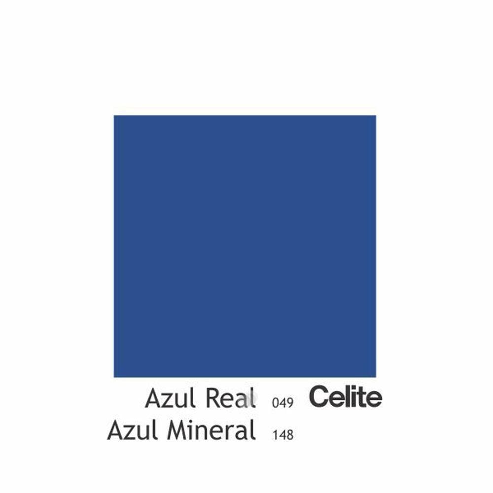 Assento Sanitario Poliester Stylus Azul Mineral para vaso Celite