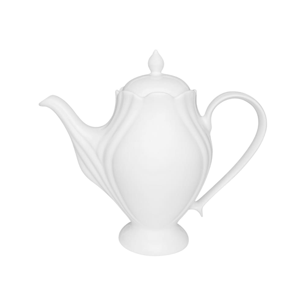 Bule Em Porcelana Soleil White 1,2L Oxford