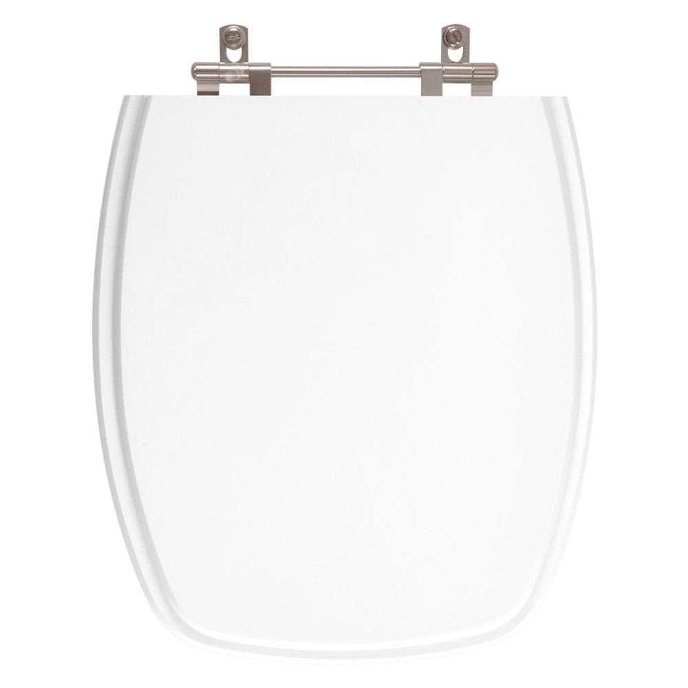 Tampa de Vaso Poliester Amarilis Branco para bacia Fiori