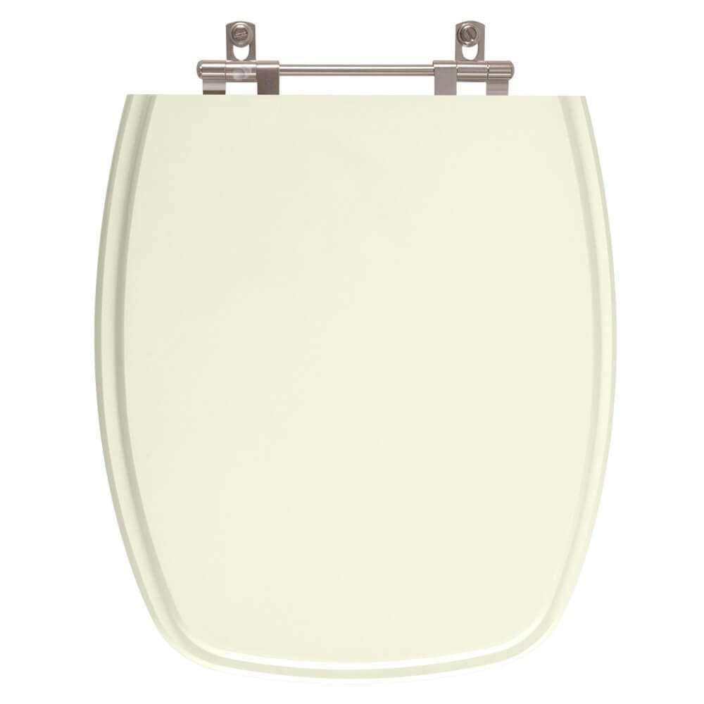 Assento Sanitário Primula Plus Marfim para vaso Fiori