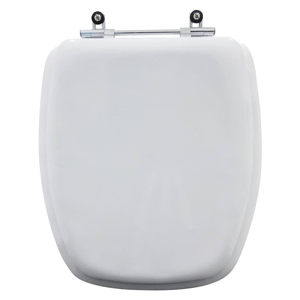 Tampa de Privada Almofadada Amarilis Branco para louça Fiori 6lpf