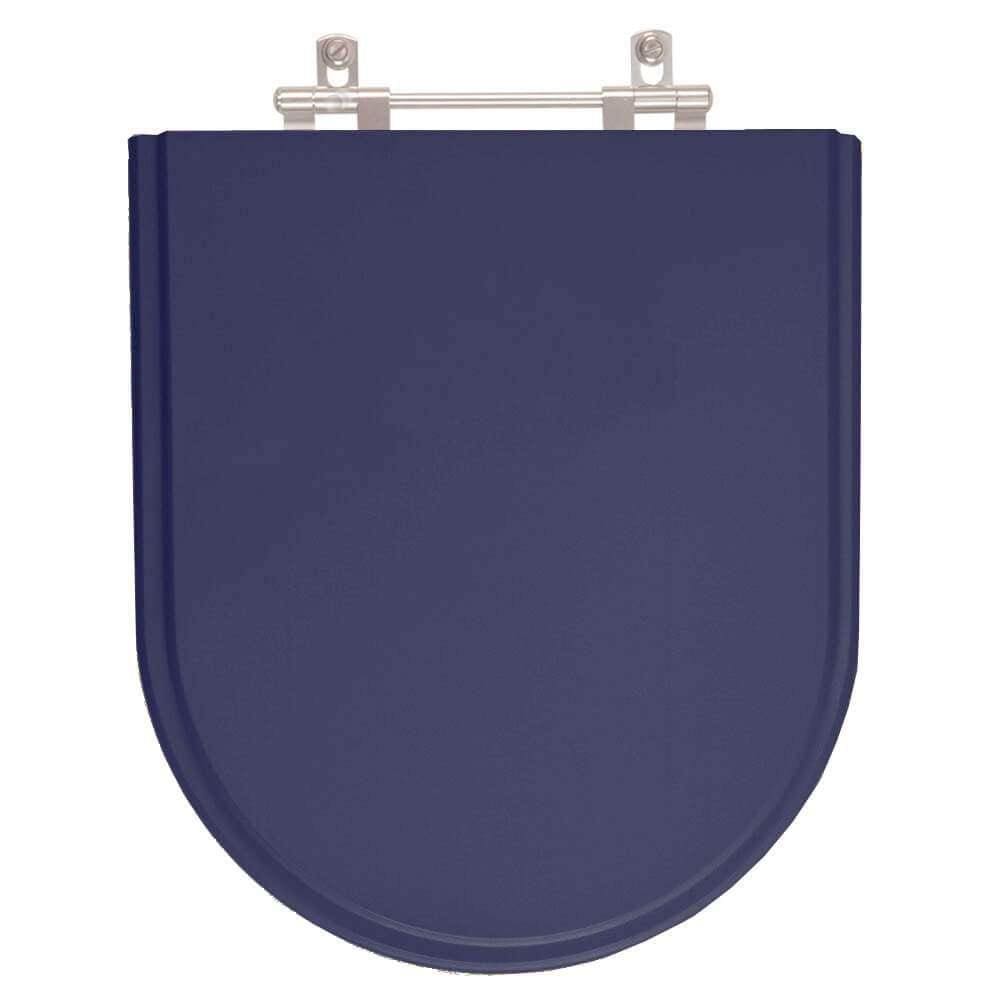 Tampa de Privada Jasmim Azul para louça Fiori 6lpf