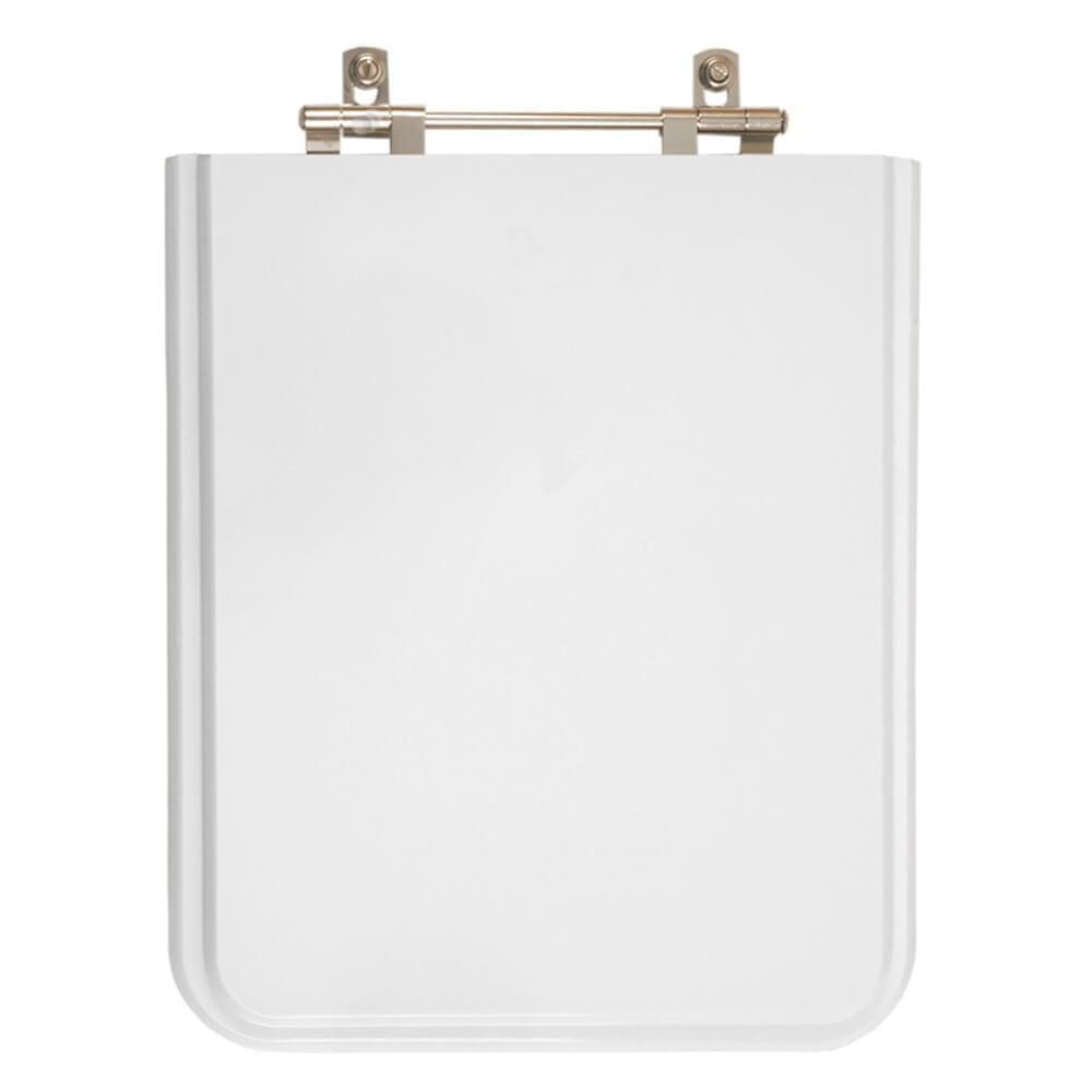Tampa de vaso Poliester Square Branco para bacia Incepa
