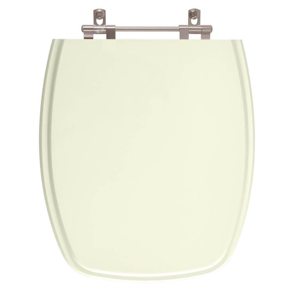Tampa de Vaso Primula Plus Marfim (Bege Claro) Para Bacia Fiori