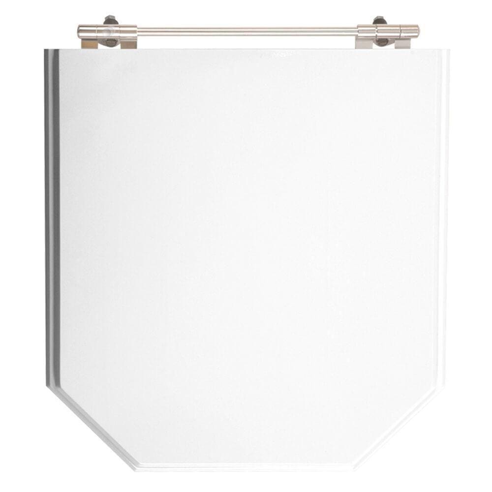 Tampa de Privada Poliéster Atrium Branco para bacia Incepa