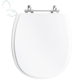 Assento Sanitário Tampa de Vaso Branco Resina Poliester Aspen para bacia Deca