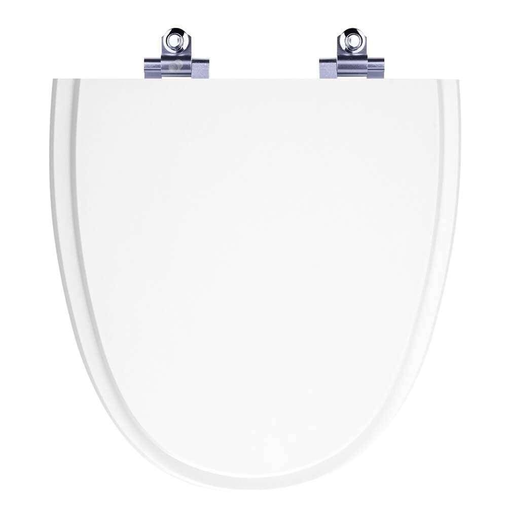 Tampa de Vaso Sanitário com Amortecedor Aloha Branco para Bacia Celite