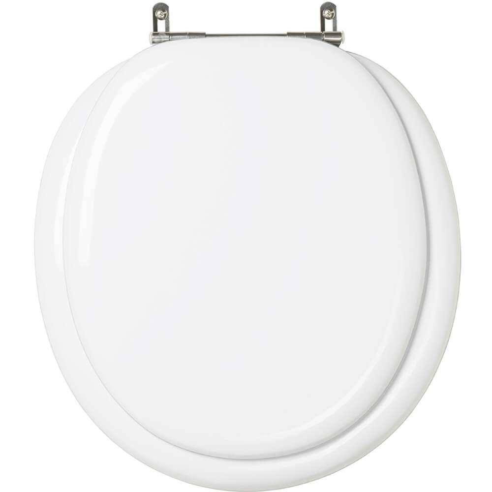 Tampa de Vaso Sanitário Almofadada Fiori Branco para bacia Fiori