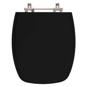 Tampa de Vaso em MDF Amarilis Preto para bacia Fiori
